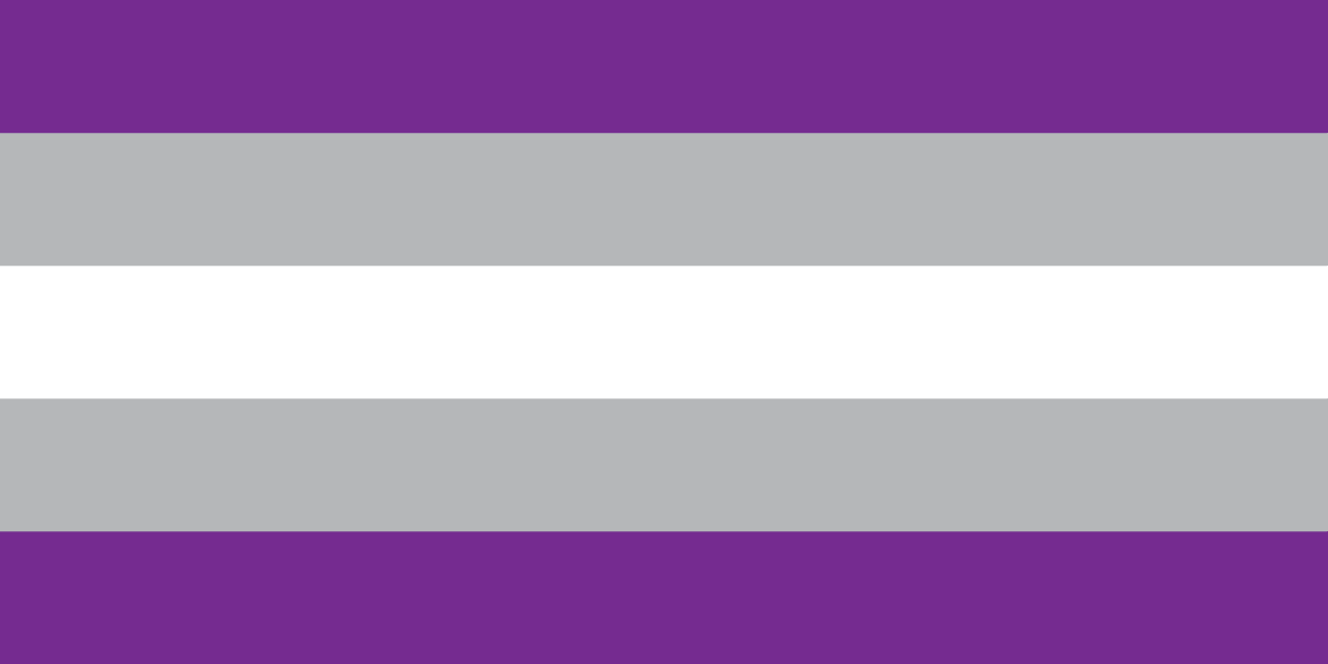 Gray-Asexual Pride Flag